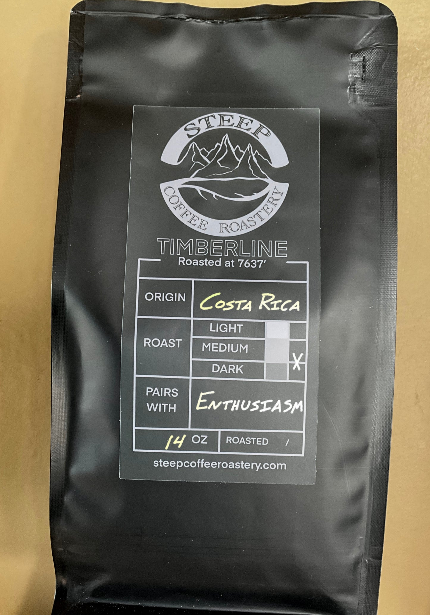 Timberline Coffee - Whole Bean - Medium Dark Roast